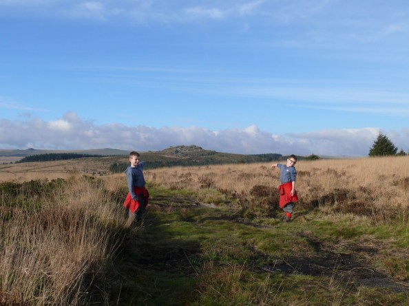 That way to Bellever Tor!!