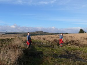 That way to Bellever Tor!!