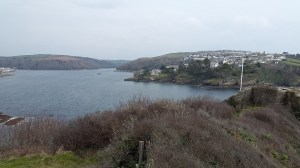 Fowey estuary and Polruan
