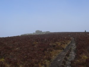 Heading down from Birch Tor
