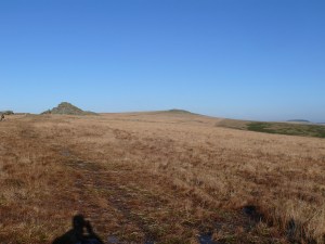 Longaford Tor left and Higher White Tor right