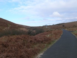 It opens out a bit here as you approach the dam