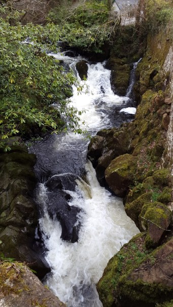 Waterfalls below Lydia Bridge