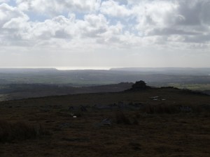 Plymouth Sound from Great Staple Tor