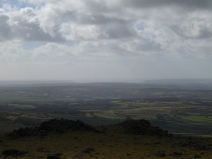 Plymouth Sound from Cox Tor