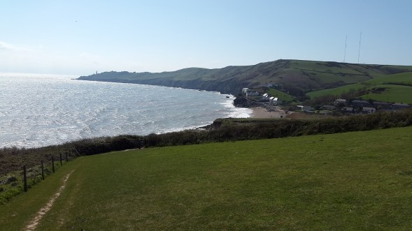Heading down to Hallsands