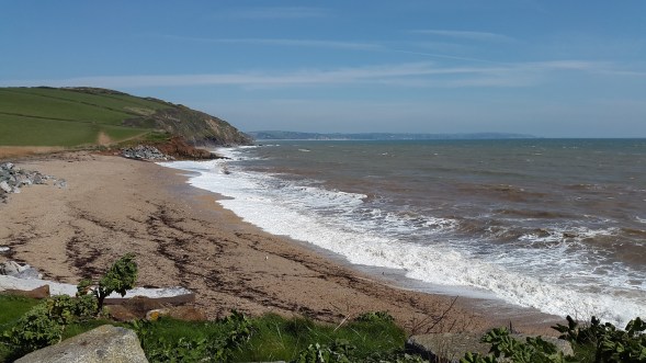 Hallsands beach