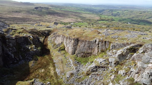Swell Tor quarry, the granite from here went to make London Bridge