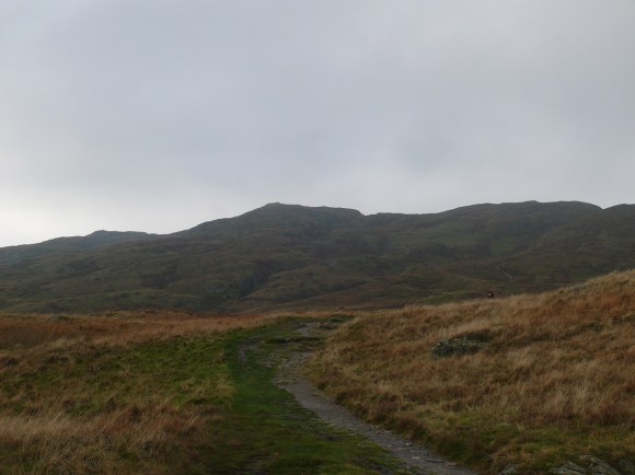 Typical, a cloud free Wansfell Pike