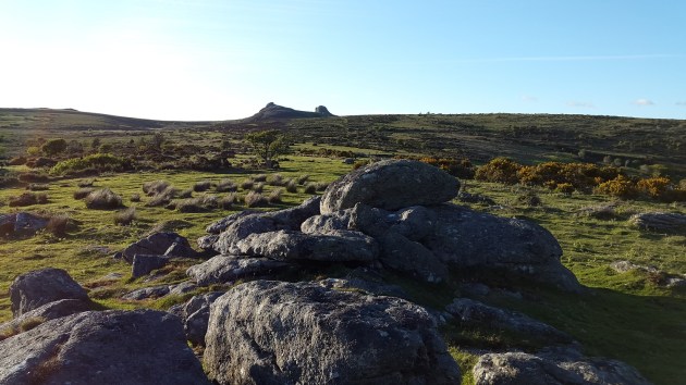 From Bag Tor looking back up to Haytor