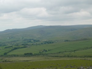 From White Tor zooming in on Great Links Tor
