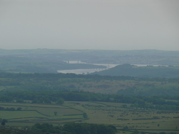 Bit of zoom to the River Tamar and the bridge