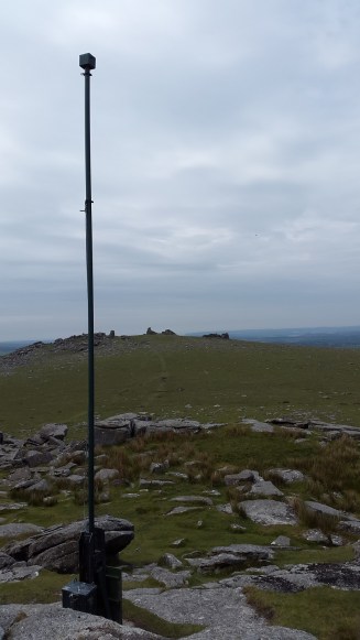 Roos Tor looking back to Great Staple Tor