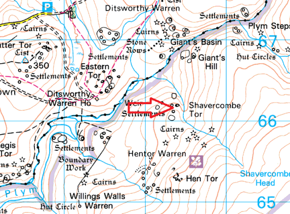 shavercombe-tor-map