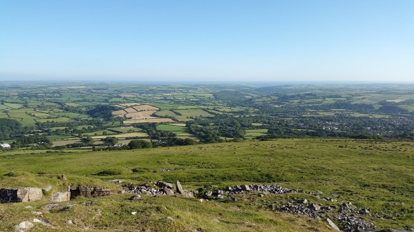 And again with the sea in the distance