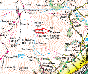 ugborough-beacon-map