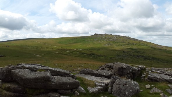West Mill Tor from Rowtor