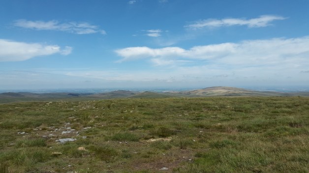 Hangingstone Hill Observation hut with Cut Hill just to the right