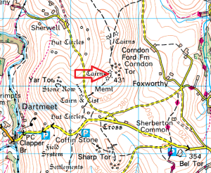 corndon-tor-map