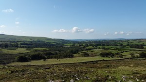 Green and pleasant land from Nat Tor