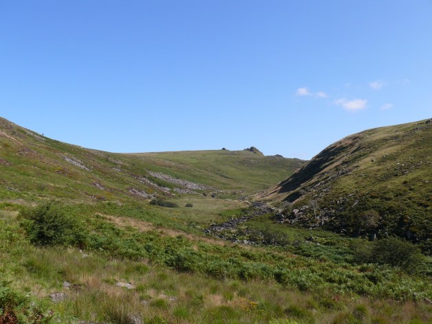 Tavy Cleave Tors from the start of Tavy Cleave