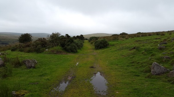 Starting out along the track to Stannon Farm