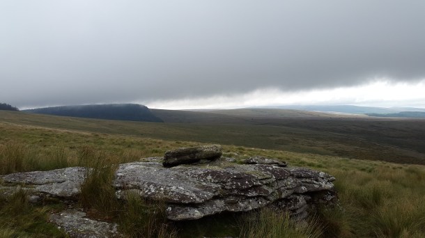 Low cloud over Fernworthy Forest