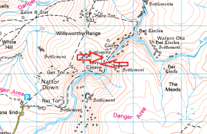tavy-cleave-tor-map