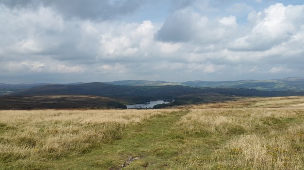 Looking down to Venford Reservoir
