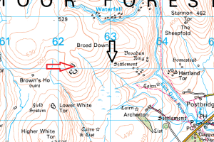 broadown-tor-map