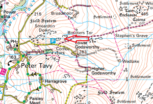 boulters-tor-map