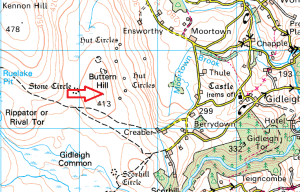 buttern-hill-map