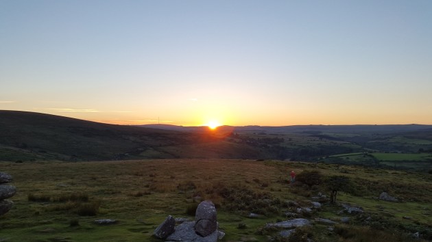 Combestone Tor sunset 5