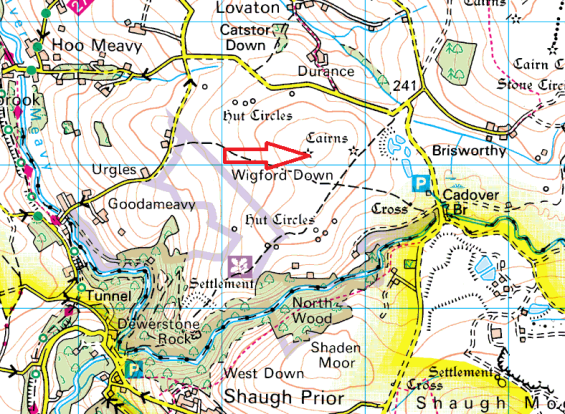 wigford-down-map