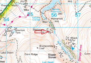 shelstone-tor-map