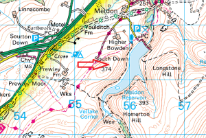 south-down-map