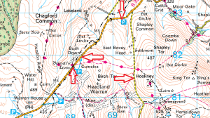 bennets-cross-map