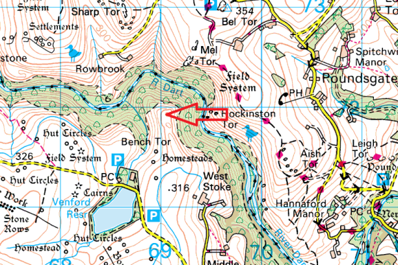 north-tor-map
