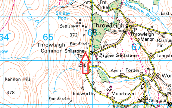 shilstone-tor-map