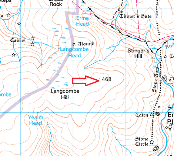 langcombe-hill-map