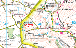 brent-tor-map