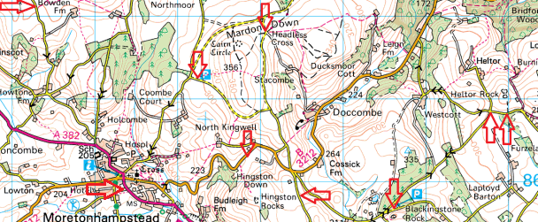 moretonhampstead-parking-map